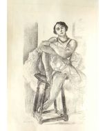 Henri Matisse - La Danseuse sur un Tabouret - Contemporary Artwork  