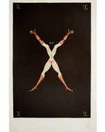 Erte (Romain de Tirtoff) - Letter X - Modern Artwork 