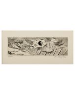 Abstrahierte Landschaft - Contemporary Artwork