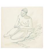 Nude by Jean-Raym Delpech- Contemporary Artwork