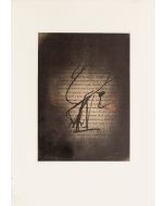 Graffiti by Antoni Tàpies - Contemporary Artwork