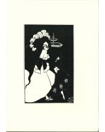 Messalina and her Companion by Aubrey Vincent Beardsley.- Modern Artwork