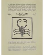 Zodiac Signs - Cancer by Piero C. Antinori- Modern Artork