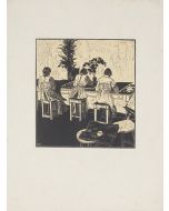 Women at Needlework by Anonymous - Modern Artwork