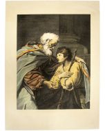 "Biblical Scene " by Anonymous - Old Master Artwork