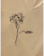 The Carnation by Renato Guttuso - Artwork 