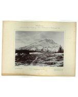 Canada. Bauff-Panorama von den Hoodohs by prince Franz Ferdinand von Osterreich Este - Artwork