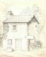 House in the wood, Drawing, Modern