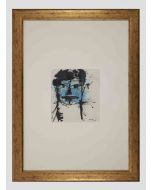 Blue face