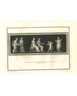 Ancient Roman Painting - The Offering Scene with the Angel