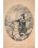 Portrait of Anita Garibaldi Riding a Horse