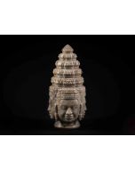 Grey Jade Indo - Chinese sculpture