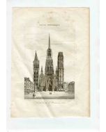 View of the Cathedral of Rouen