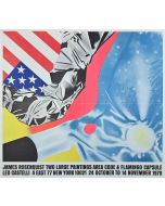 Vintage Rosenquist Exhibition Poster - James Rosenquist - Contemporary Art