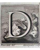 Antiquities of Herculaneum  - Letter of the Alphabet D