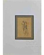 Preparatory Drawing for "Thais" by Anatole France