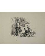 Giambattista Tiepolo - Man and Soldier with an Urn - Modern Artwork 
