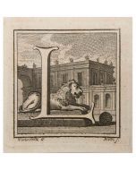 Antiquities of Herculaneum  - Letter of the Alphabet L
