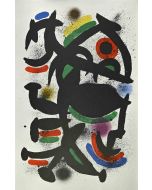 Miró Lithographe I - Plate VIII  