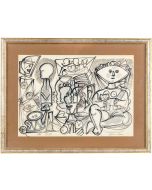 Gian Paolo Berto - Cubist Composition - Contemporary Artwork 