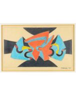 Giorgio Zennaro - Abstract Composition – Contemporary Artwork 
