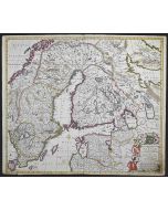 Federick de Witt - Regni Sueciae Tabula Generalis – Modern Artwork 