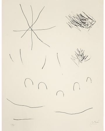  Journal D'Un Graveur - Vol. 2  Plate 10 by Joan Mirò - Surrealist Artwork