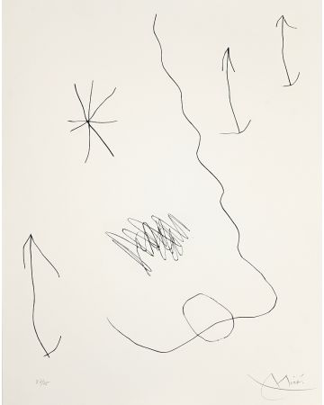 Journal D'Un Graveur - Vol. 2  Plate 8 by  Joan Mirò - Surrealist Artwork
