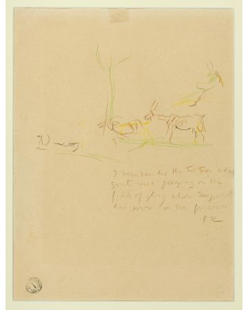 Bucolic Scene by Oskar Kokoschka - Modern artwork