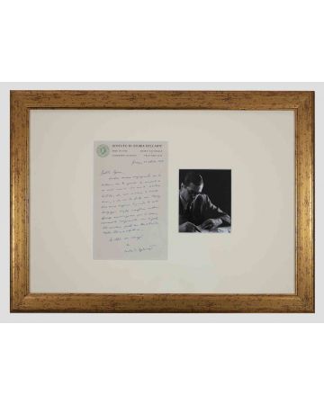  Autograph by Carlo Ragghianti 