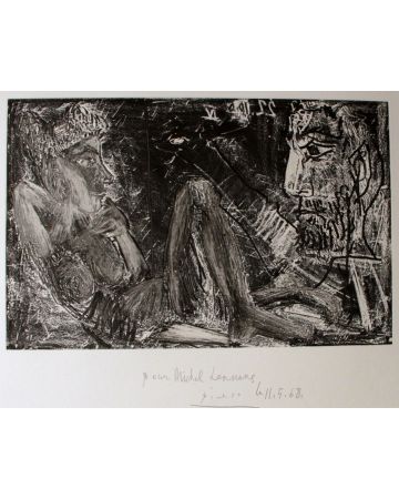 Pablo Picasso - Homme et Femme - Contemporary Artwork  