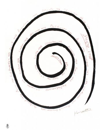 Jannis Kounellis - Never Ending Spiral - Contemporary Artwork 