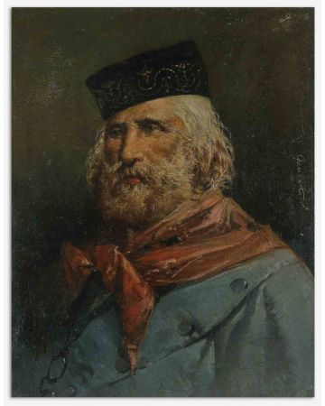 Portrait of Giuseppe Garibaldi