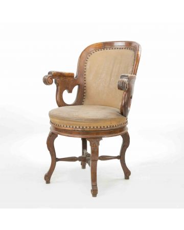 Anonymous -  18th-Century Barber’s Chair  - Design Furniture 