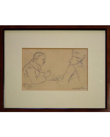 Two Men Around a Table 