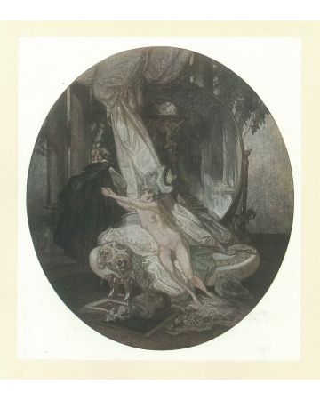 Potiphar by Franz Von Bayros (Choisy Le Conin) - Modern Artwork