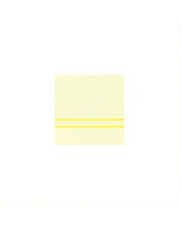 Horizontal Lines by Antonio Calderara - Contemporary artwork