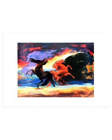 Horse Carousel by Gianni Testa - Contemporary Artwork