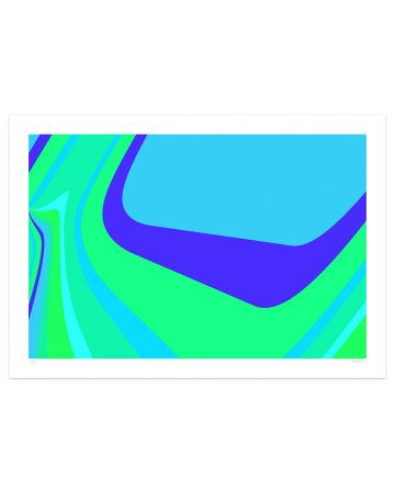 Greendrip by Dadodu - Contemporary Art Print