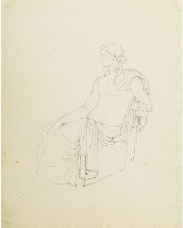A Portrait by Alexandre Dumont - Old Master Artwork