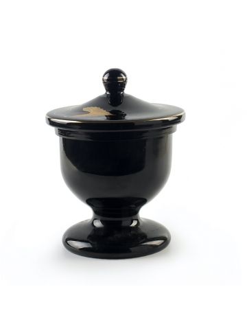 Anonymous - Black Urn - Decorative Object 