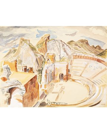 The Ancient Theater by Maria Elisabeth Wrede - Modern Artworks 