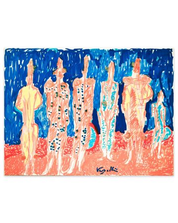 Circus by Antonio Vangelli - Modern Artwork