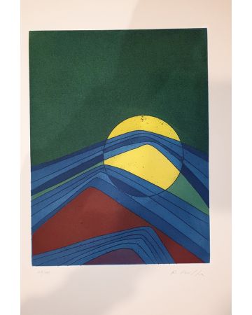 Plate II from Suns/Landscapes by Roberto Crippa - Contemporary Artwork 