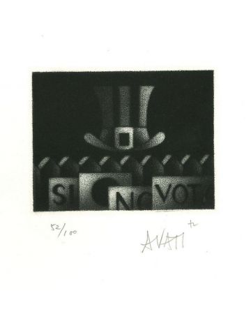 Hat by Mario Avati - Contemporary Artwork