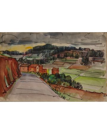 Landscape by Ermanno Pavarino - Contemporary Artwork