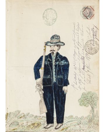 Figure of a field guard
