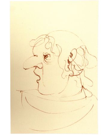 Profile by Leonor Fini - Contemporary Artwork