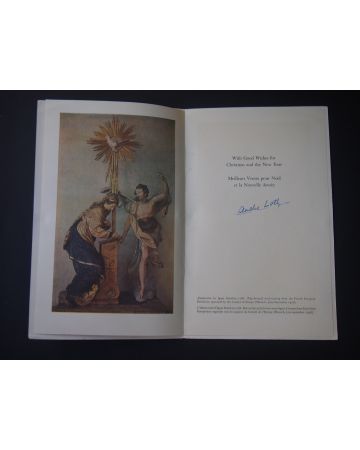 André Loth - Good Wishes Leaflet - Manuscripts