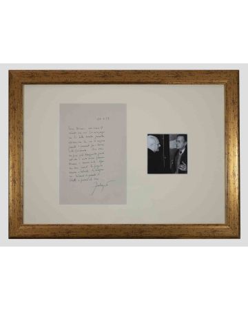 Autograph Letter by Fabrizio Clerici 